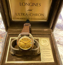 STUNNING~1970 LONGINES 36K ULTRA-CHRON~FULL SET