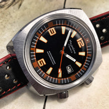 CHUNKY~FRENCH 70s MAJESTIME SUPER COMPRESSOR STYLE DIVER