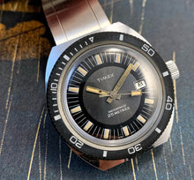 NEAR MINT~LATE 60s TIMEX COUNTDOWN DIVER