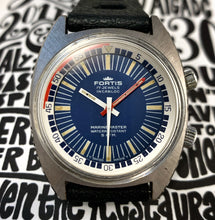 SERVICED~EARLY 70s FORTIS MARINEMASTER COMPRESSOR STYLE DIVER