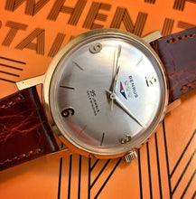 SERVICED~MID 60s MINTY BENRUS 3-STAR 25J AUTOMATIC~WITH BOX