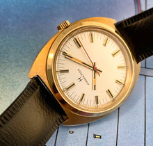 SMOOTH~70s LARGE HAMILTON GOLD WATCH