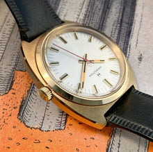 SMOOTH~70s LARGE HAMILTON GOLD WATCH
