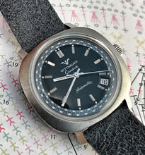 FAR-OUT~EARLY 70s LONGINES-WITTNAUER RACING AUTOMATIC
