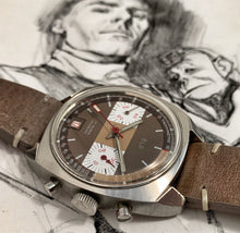FUNKY~70s BLB FRENCH RACING VALJOUX 7734 CHRONOGRAPH