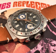 PSYCHEDLIC~LATE 60s ROYCE 7733 DIVE CHRONOGRAPH