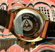 ULTRA-FUNKY~70s ATLANTIC TIMEROY GOLD CHRONO