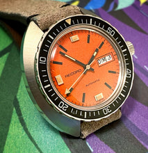 SLICK~LATE 60s RECORD BY LONGINES DIVER