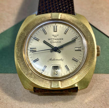 SLICK~LATE 60s WITTNAUER AUTOMATIC DRESS WATCH~FULL SET