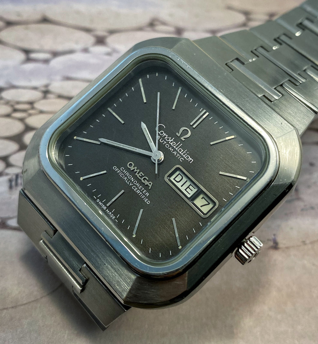 MINTY~70s FUNKY OMEGA CONSTELLATION CHRONOMETER 168.0063