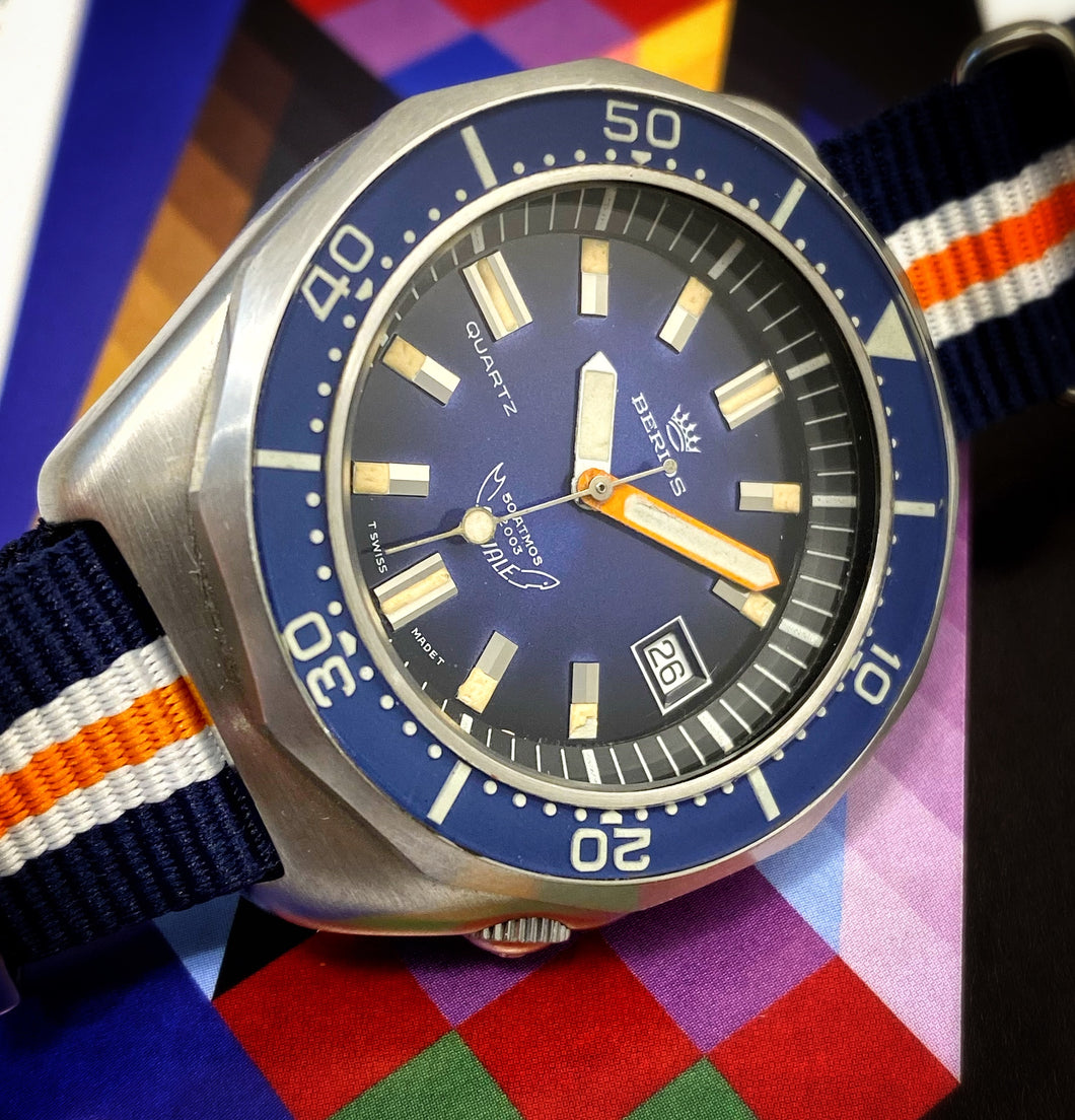 LATE 70s Squale Berios 50 ATMOs