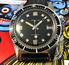 SLICK~MID 60s BAYLOR GLOSSY SKIN-DIVER AUTOMATIC